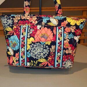 Vera Bradley Happy Snails Retired Pattern Purse shoulder Bag Tote